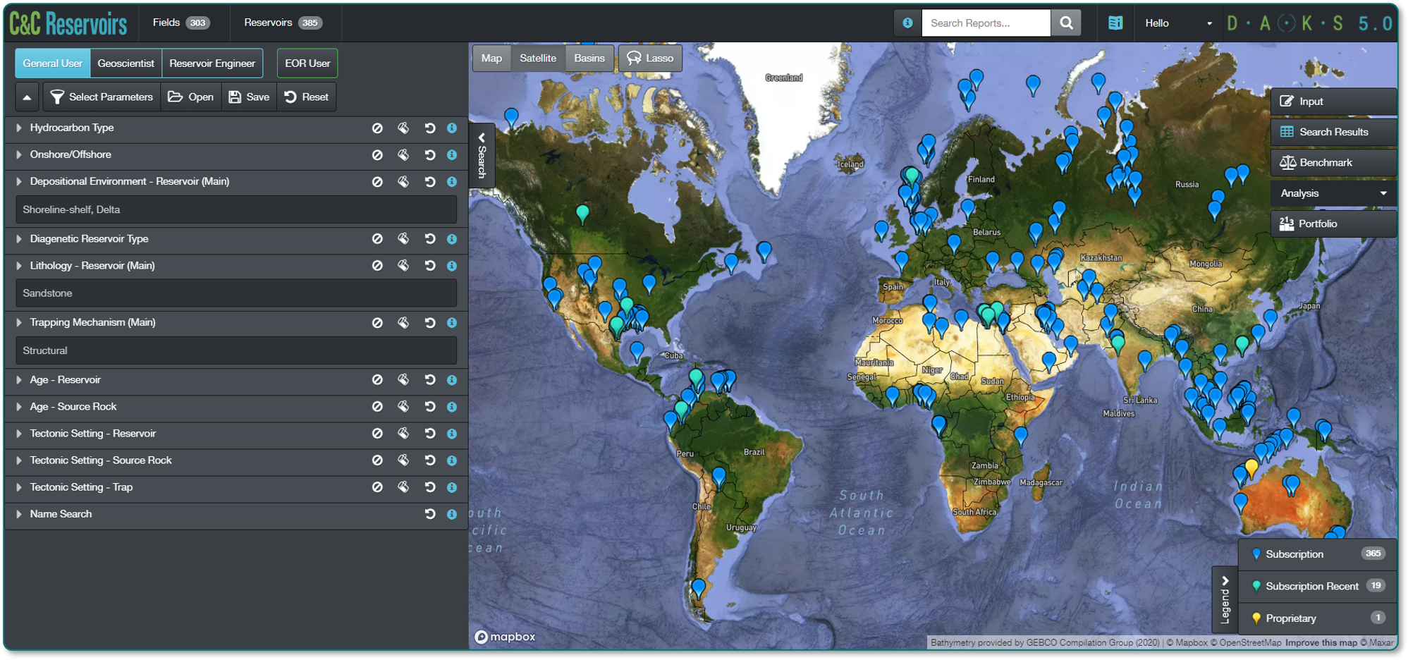 The New DAKS 5.0 User Interface