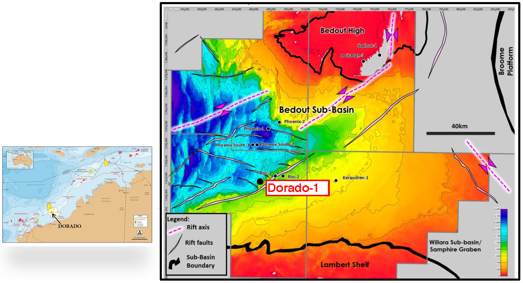 Dorado figure 1 - map location