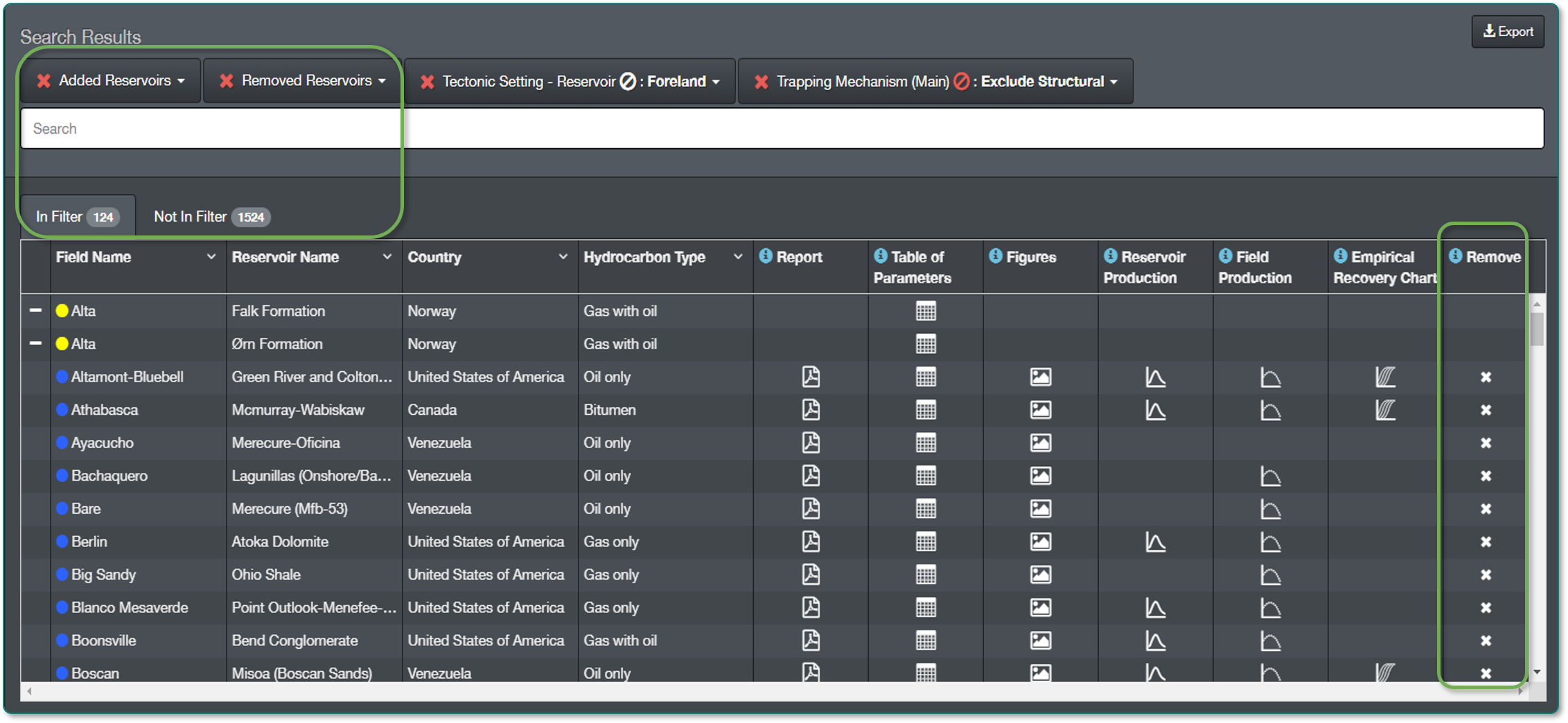 DAKS 5.0 Selecting production data for benchmarking and analysis